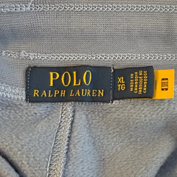 Polo by Ralph Lauren Blue Sweatpants - Picture 3 of 3
